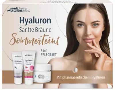 HYALURON SANFTE Bräune Sommerteint 3in1 Pflegeset